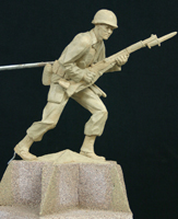 WWII Infantry Memorial Maquette